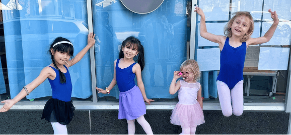 Kids dance class for ages 4 to 11 at Momentum Performing Arts